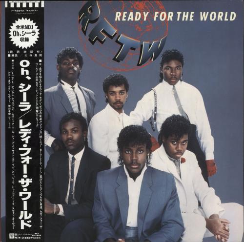 Ready For The World Ready For The World + Obi vinyl LP album (LP record) Japanese RTWLPRE719974