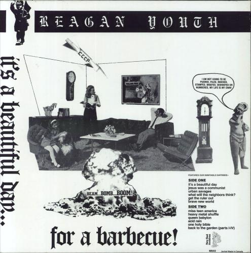 Reagan Youth Vol. 2 - Blue Vinyl vinyl LP album (LP record) US R6ALPVO832867