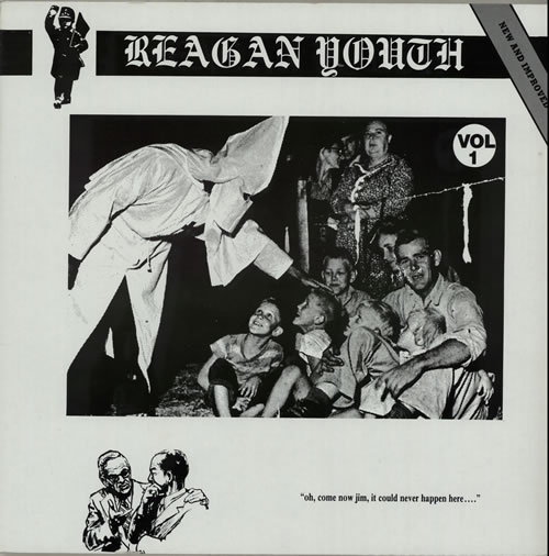 Reagan Youth Volume 1/2 vinyl LP album (LP record) US R6ALPVO582982