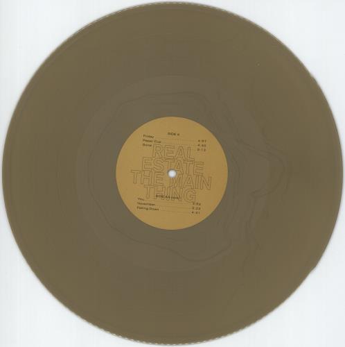 Real Estate The Main Thing vinyl LP album (LP record) US XEBLPTH872431