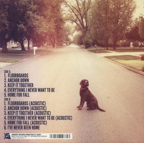 Real Friends Everyone That Dragged You Here - Clear Blue Vinyl 12" vinyl single (12 inch record / Maxi-single) US XFY12EV873346