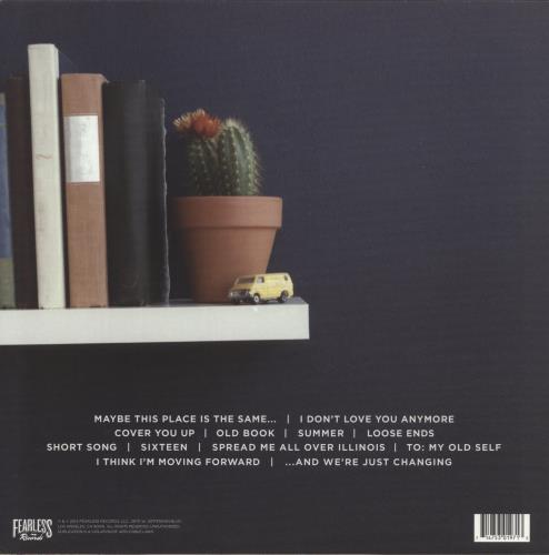 Real Friends Maybe This Place Is The Same and We're Just Changing - Easter Yellow Vinyl - Autographed vinyl LP album (LP record) US XFYLPMA879181