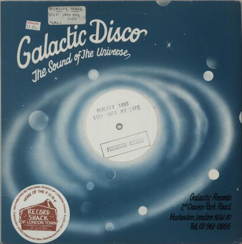 Reality Band Step Into My Life 12" vinyl single (12 inch record / Maxi-single) UK XGA12ST658543