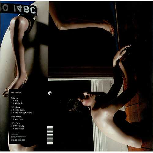 Recoil subHuman 2-LP vinyl record set (Double LP Album) UK RCL2LSU406179