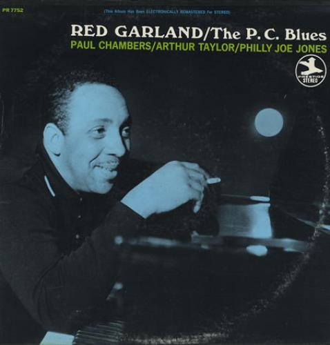 Red Garland The P.C. Blues vinyl LP album (LP record) US RG-LPTH361875