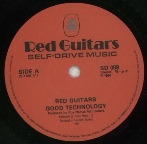 Red Guitars Good Technology 7" vinyl single (7 inch record / 45) UK RC307GO646985