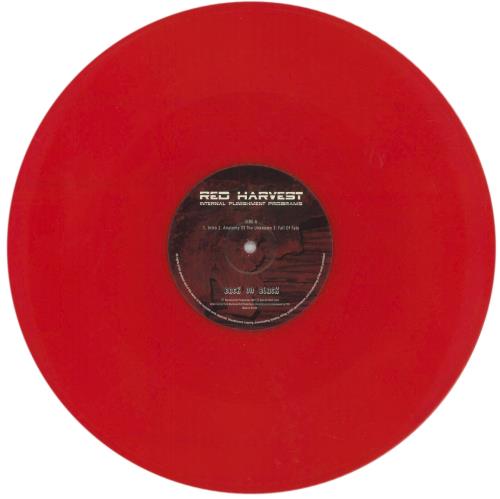 Red Harvest Internal Punishment Programs - Red Vinyl 2-LP vinyl record set (Double LP Album) UK 1HD2LIN869508