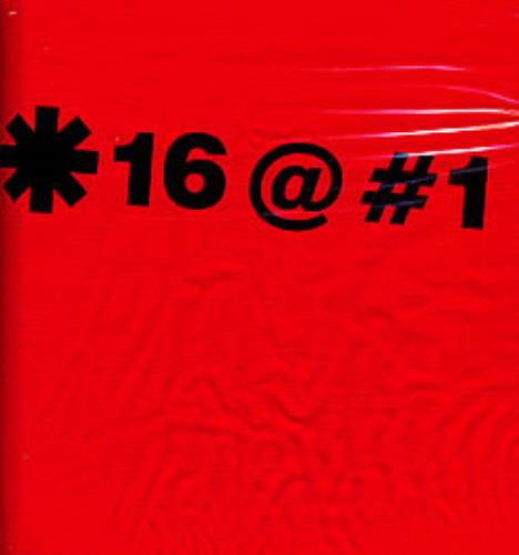 Red Hot Chili Peppers 16 @ #1 - Red XL t-shirt US RHCTSRE270388