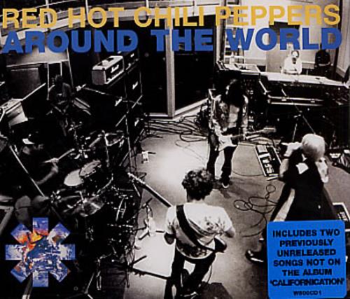 Red Hot Chili Peppers Around The World CD single (CD5 / 5") UK RHCC5AR207264
