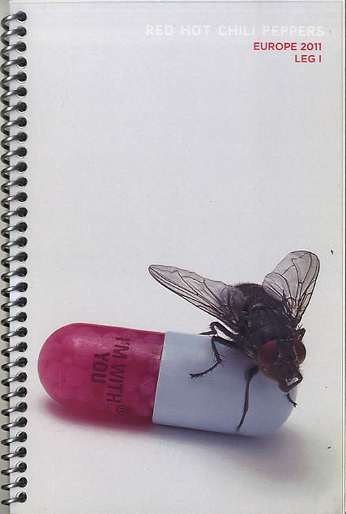 Red Hot Chili Peppers Europe Leg I, II & III Itinerary UK RHCITEU613215