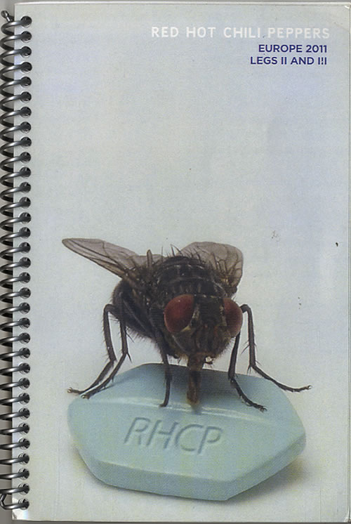 Red Hot Chili Peppers Europe Leg I, II & III Itinerary UK RHCITEU613215