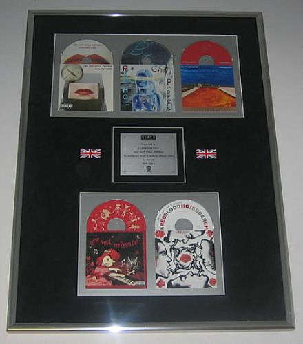Red Hot Chili Peppers Five Album Award award disc US RHCAWFI369274