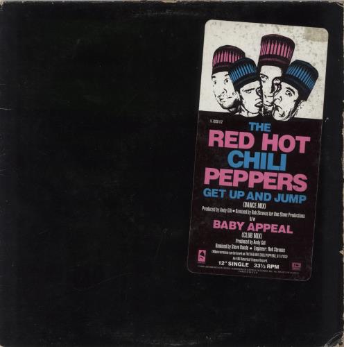 Red Hot Chili Peppers Get Up And Jump - EX 12" vinyl single (12 inch record / Maxi-single) US RHC12GE828910