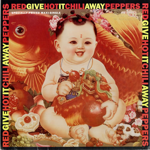 Red Hot Chili Peppers Give It Away 12" vinyl single (12 inch record / Maxi-single) US RHC12GI476159
