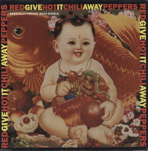 Red Hot Chili Peppers Give It Away 12" vinyl single (12 inch record / Maxi-single) US RHC12GI869439