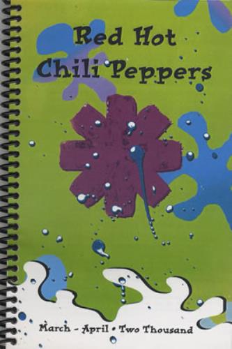 Red Hot Chili Peppers March-April 2000 memorabilia US RHCMMMA359685