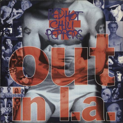 Red Hot Chili Peppers Out In L.A. - Numbered Sleeve vinyl LP album (LP record) UK RHCLPOU881378