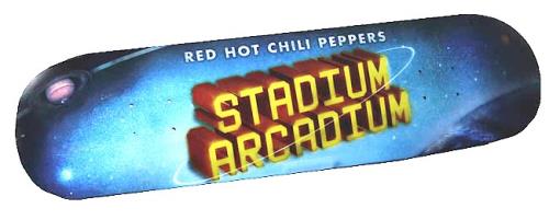 Red Hot Chili Peppers Stadium Arcadium - Skateboard Deck memorabilia US RHCMMST438953