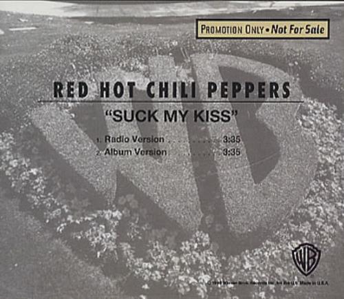 Red Hot Chili Peppers Suck My Kiss CD single (CD5 / 5") US RHCC5SU23477