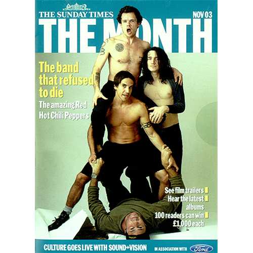 Red Hot Chili Peppers The Month CD-ROM UK RHCROTH411857
