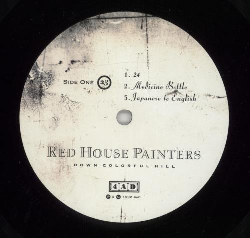 Red House Painters Down Colorful Hill vinyl LP album (LP record) UK RHSLPDO865454