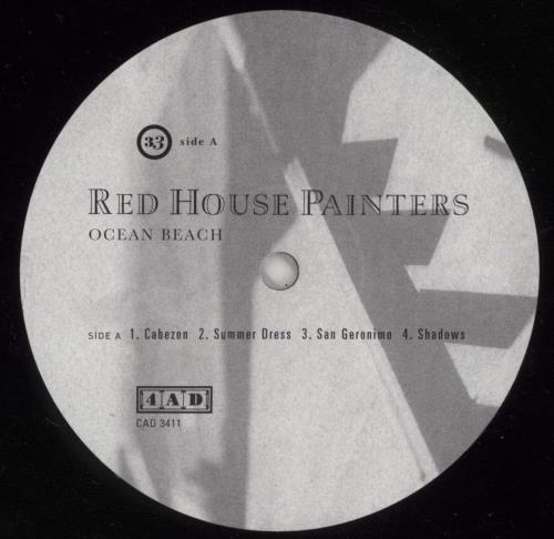 Red House Painters Ocean Beach / Shock Me 2-LP vinyl record set (Double LP Album) UK RHS2LOC867097