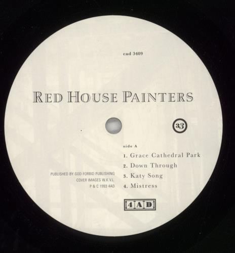 Red House Painters Red House Painters 2-LP vinyl record set (Double LP Album) UK RHS2LRE865455