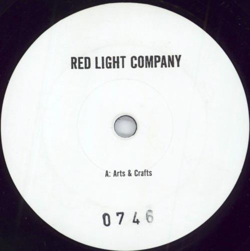 Red Light Company Arts & Crafts - Numbered 7" vinyl single (7 inch record / 45) UK RL407AR795459