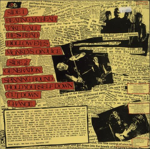 Red Lorry, Yellow Lorry Smashed Hits vinyl LP album (LP record) UK RDLLPSM466115