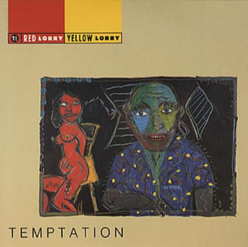 Red Lorry, Yellow Lorry Temptation 7" vinyl single (7 inch record / 45) UK RDL07TE243333