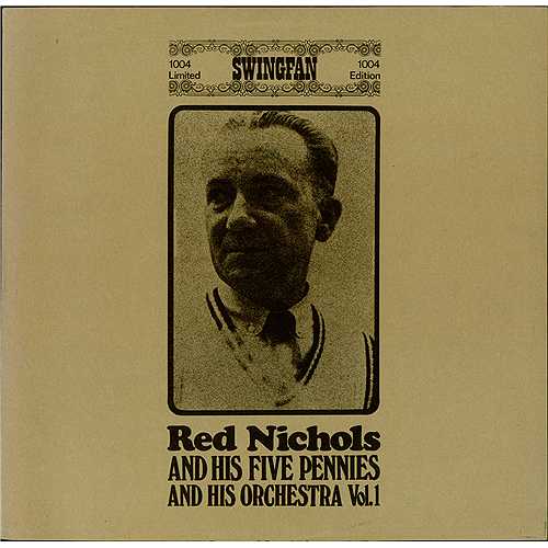 Red Nichols Red Nichols And His Five Pennies And His Orchestra Vol. 1 vinyl LP album (LP record) German RN3LPRE409416