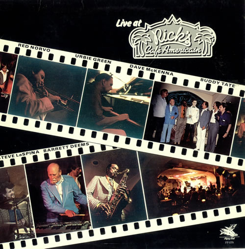 Red Norvo Live At Rick's vinyl LP album (LP record) US RN0LPLI495502