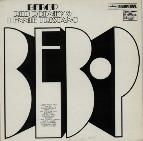 Red Rodney Bebop vinyl LP album (LP record) UK RR0LPBE445998