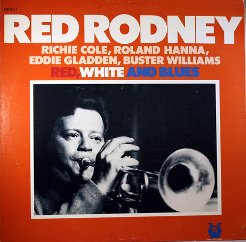 Red Rodney Red, White And Blues vinyl LP album (LP record) US RR0LPRE564693