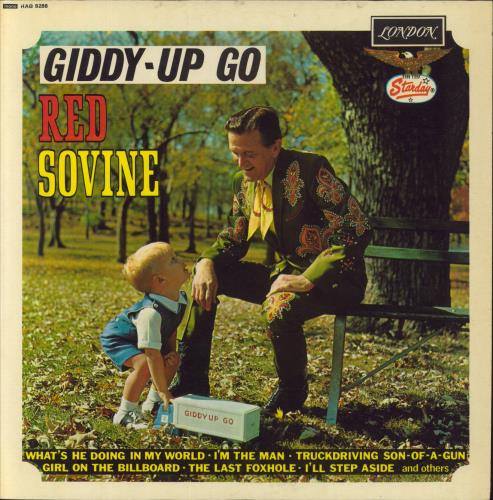 Red Sovine Giddy-Up-Go vinyl LP album (LP record) UK RS2LPGI847799