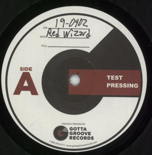 Red Wizard Ogami - Test Pressing 7" vinyl single (7 inch record / 45) US -FL07OG890619