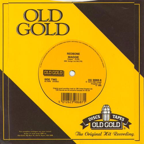 Redbone Witch Queen Of New Orleans 7" vinyl single (7 inch record / 45) UK RC-07WI797420