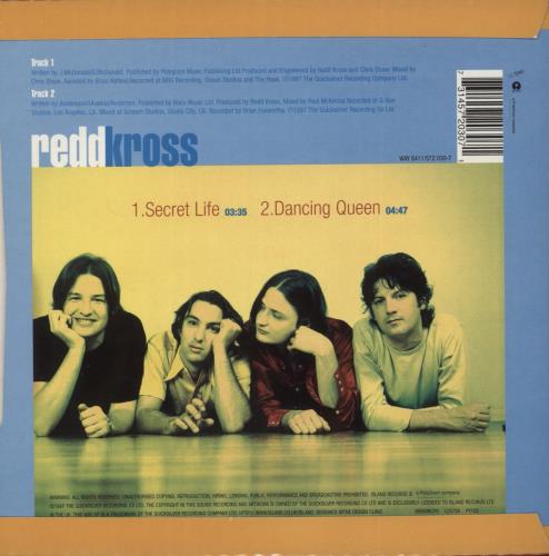 Redd Kross Secret Life 7" vinyl single (7 inch record / 45) UK RDK07SE252646