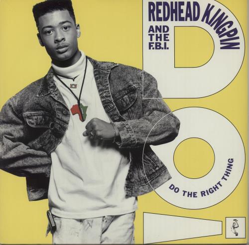 Redhead Kingpin And The F.B.I. Do The Right Thing 12" vinyl single (12 inch record / Maxi-single) UK RHD12DO659940