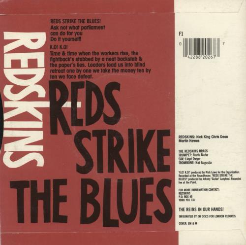 Redskins Keep On Keepin' On! 7" vinyl single (7 inch record / 45) UK RKN07KE461410