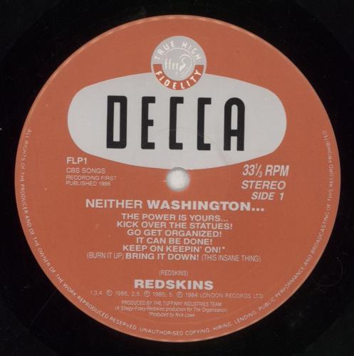 Redskins Neither Washington Nor Moscow - EX vinyl LP album (LP record) UK RKNLPNE790583