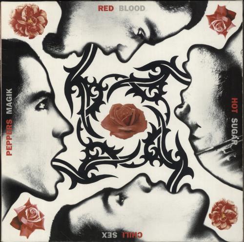 Red Hot Chili Peppers Blood Sugar Sex Magik + Inners 2-LP vinyl record set (Double LP Album) UK RHC2LBL315489