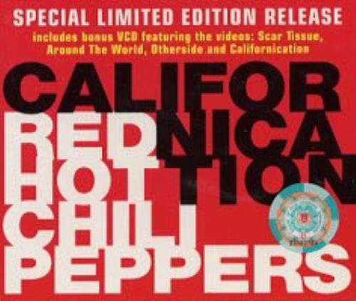 Red Hot Chili Peppers Californication Singapore 2 Cd Album Set