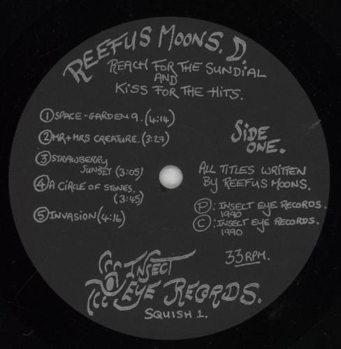 Reefus Moons Reach For The Sundial And Kiss For The Hits vinyl LP album (LP record) UK 5NFLPRE856437
