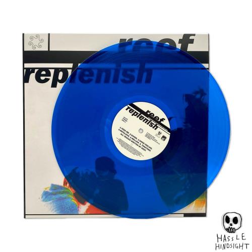 Reef Replenish - Blue Vinyl vinyl LP album (LP record) UK EEFLPRE753491