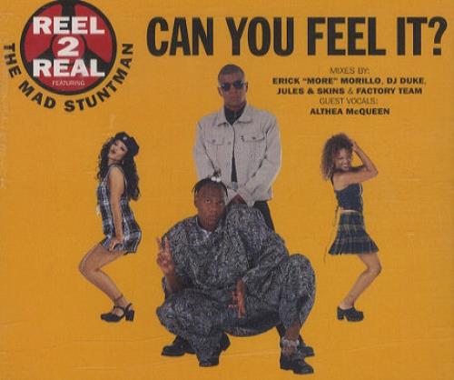 Reel 2 Real Can You Feel It? CD single (CD5 / 5") UK R2RC5CA279213