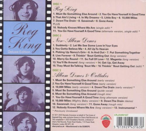 Reg King Reg King: Deluxe Edition - Sealed 3-CD album set (Triple CD) UK RG13CRE829189