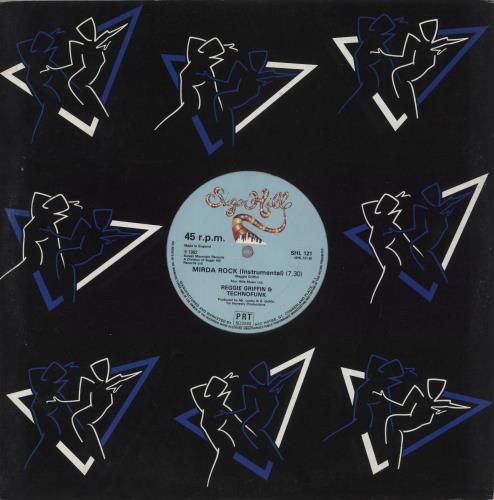 Reggie Griffin & Technofunk Mirda Rock 12" vinyl single (12 inch record / Maxi-single) UK 9EK12MI874191