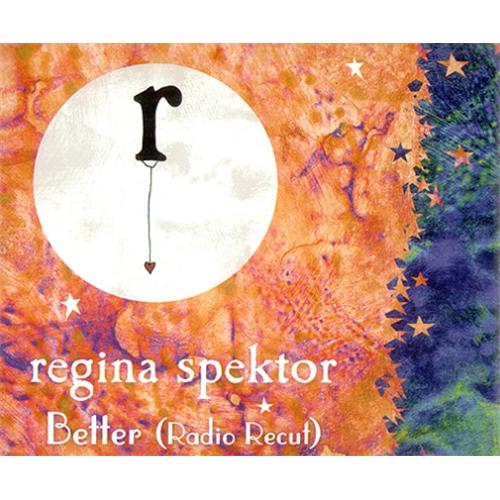 Regina Spektor Better CD single (CD5 / 5") UK RGKC5BE420750