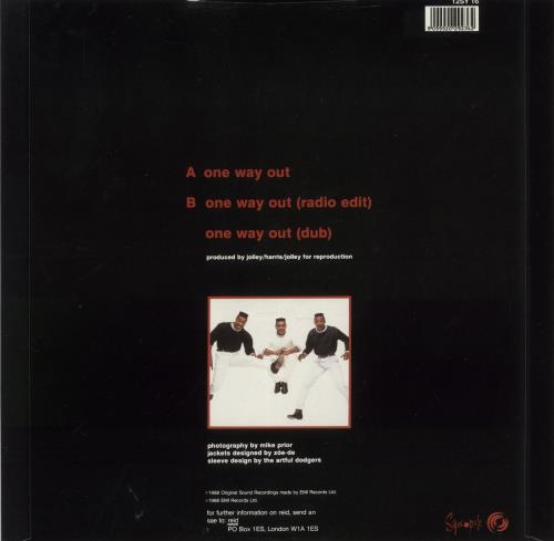 Reid One Way Out 12" vinyl single (12 inch record / Maxi-single) UK RIQ12ON870434